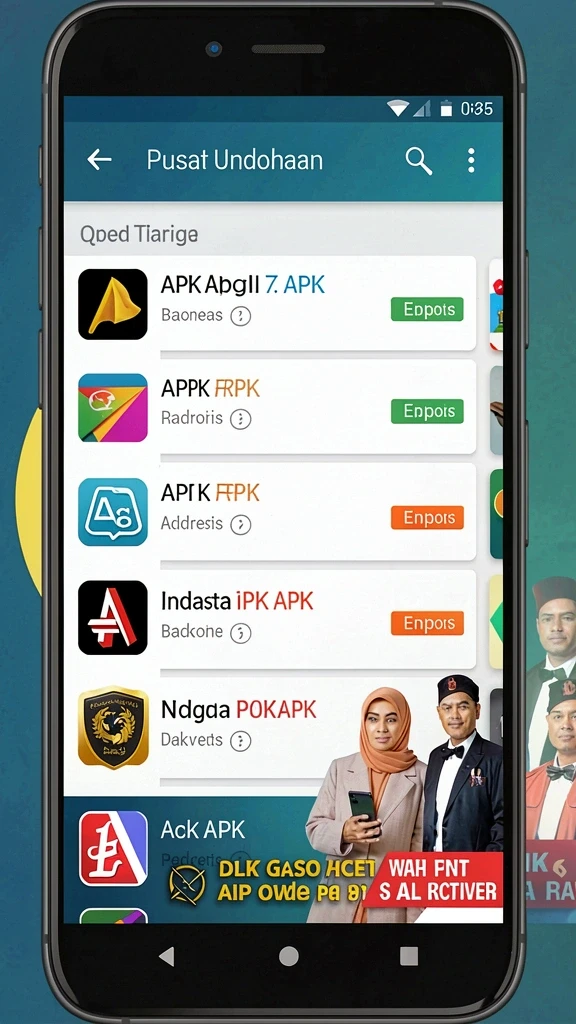 Deskripsi level permainan yang sedang berlangsung dengan grafis yang memukau.
