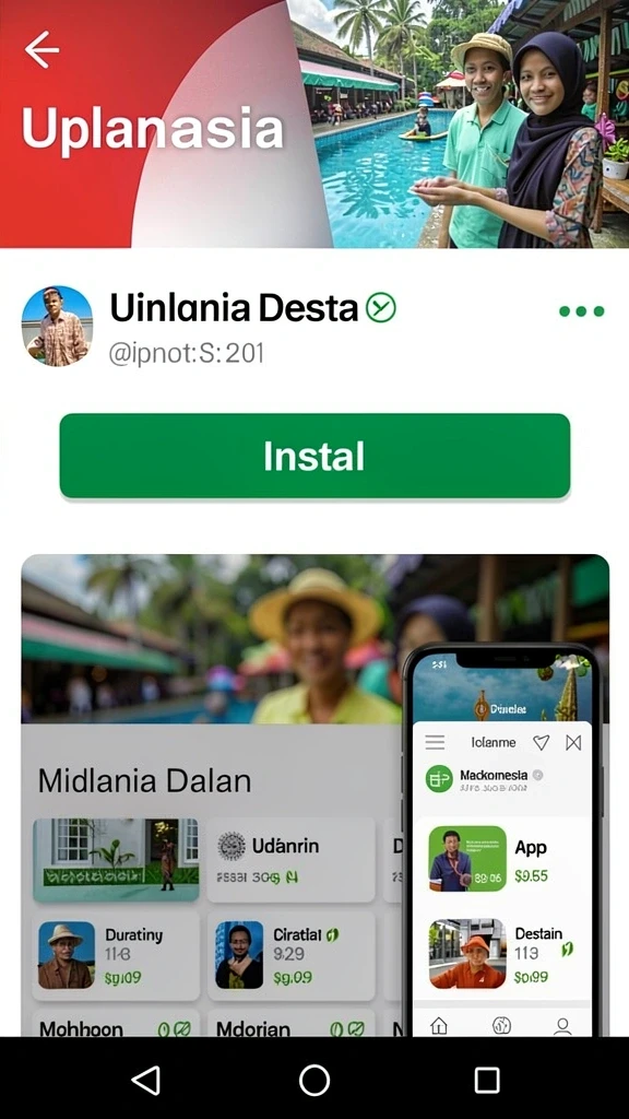 Antarmuka yang ramah pengguna dan mudah dinavigasi.
