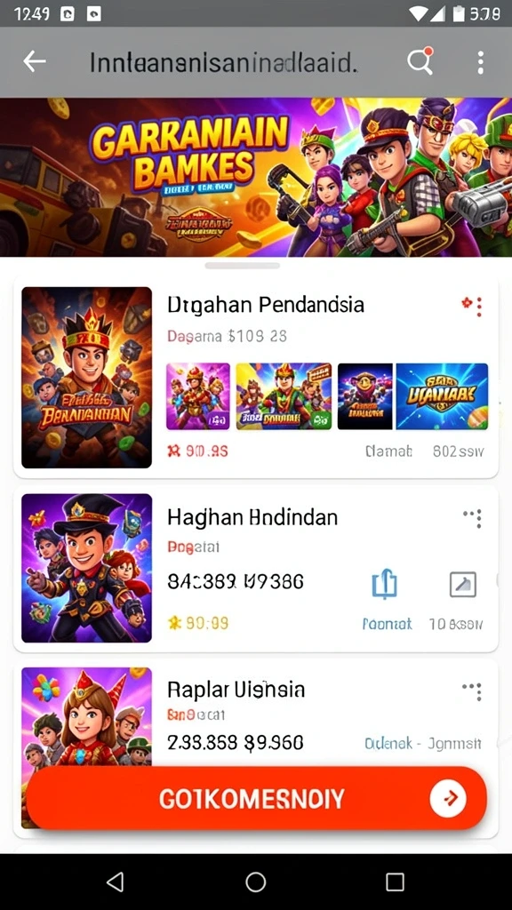 Karakter-karakter unik dengan kemampuan yang berbeda.