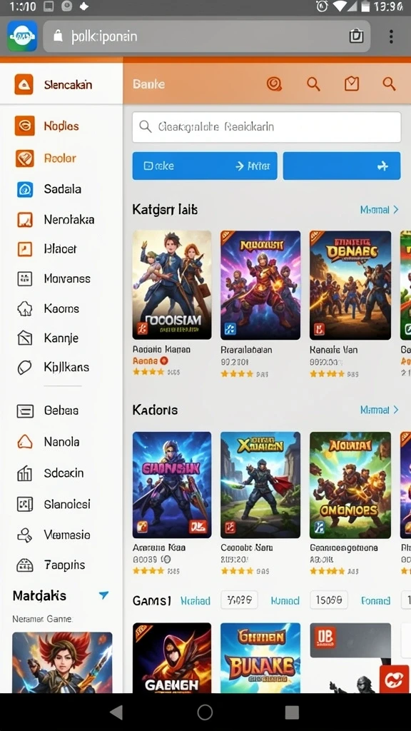 Tampilan antarmuka yang bersih dan intuitif.