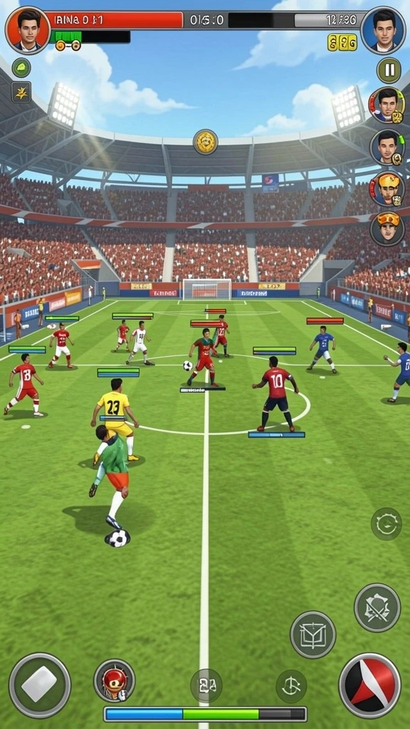 Grafis 3D yang memukau dan detail tinggi.