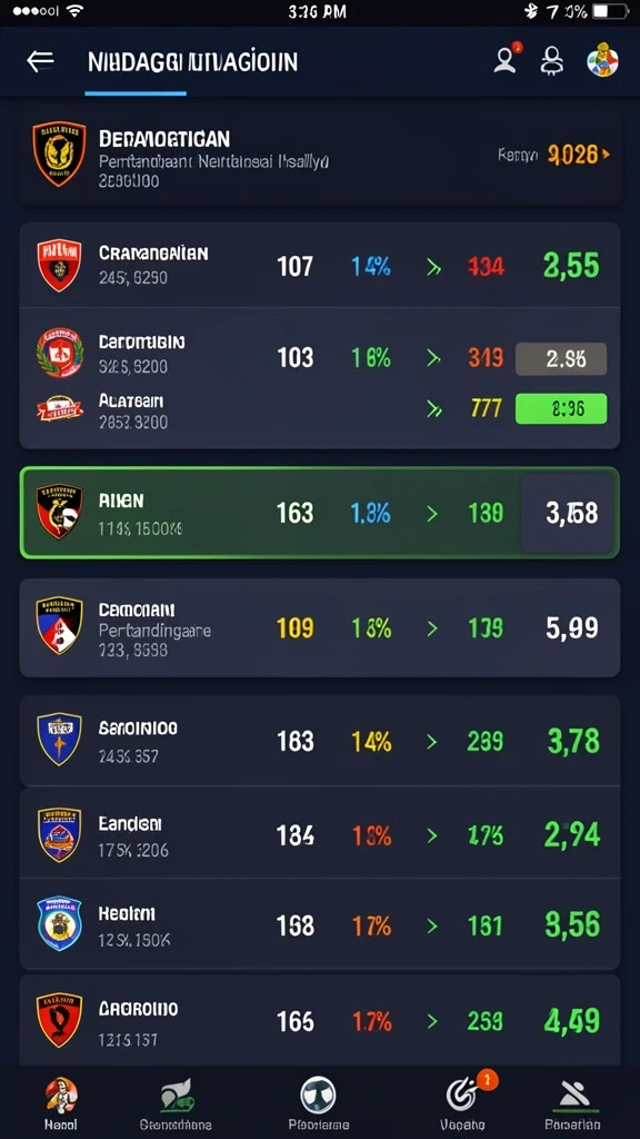 Tingkat tantangan yang meningkat seiring kemajuan permainan.