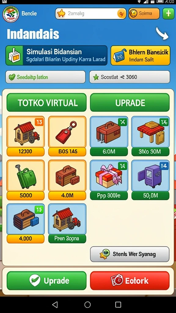 Screenshot menunjukkan aksi seru dalam level permainan AKURAT79.