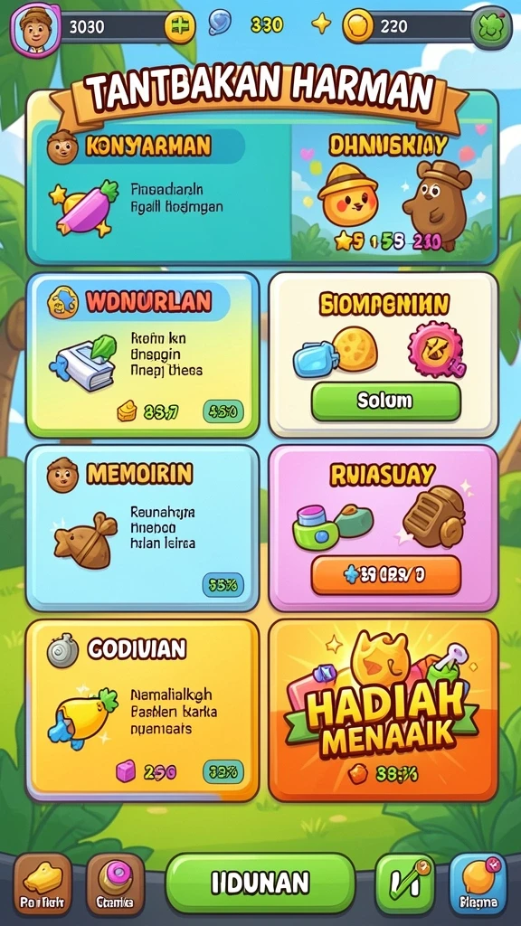 Tampilan awal API5000 yang menarik dan mudah dinavigasi.