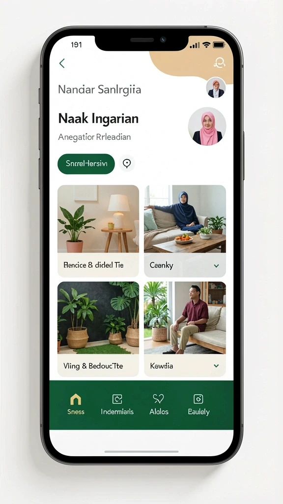 Tampilan antarmuka pengguna yang intuitif dan menarik.