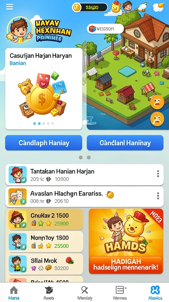 Tampilan antarmuka yang intuitif dan mudah dipahami.