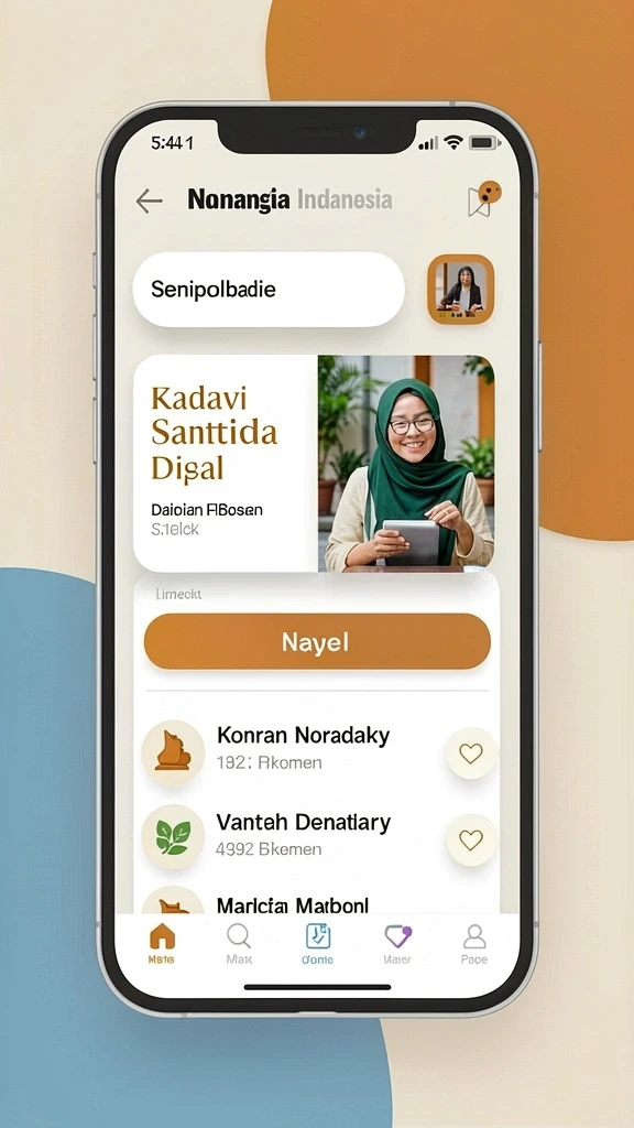 Tampilan antarmuka yang menarik dan mudah digunakan.