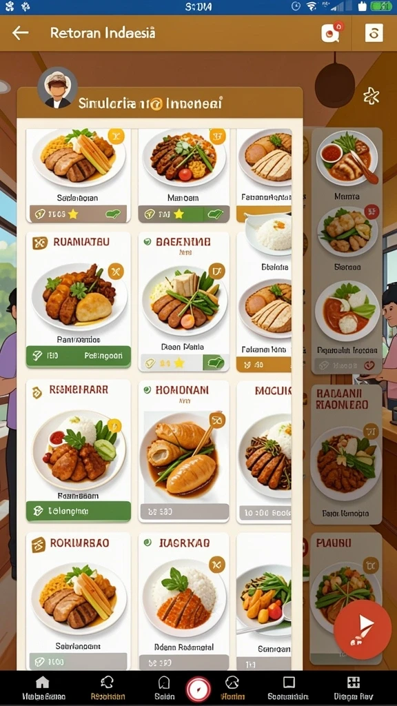 Karakter-karakter unik yang dapat dipilih di DENTOTO.