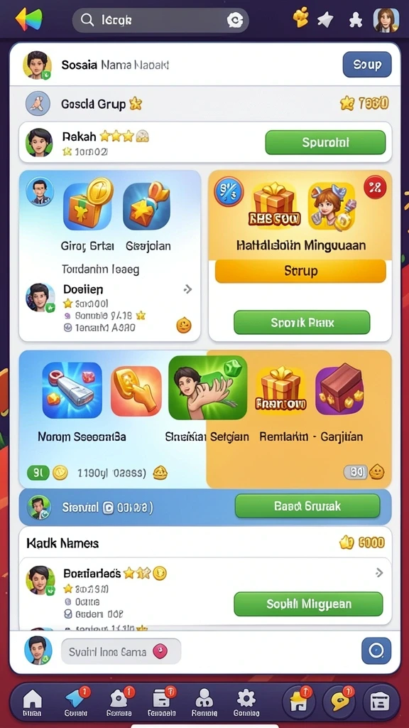 Tampilan antarmuka yang menarik dan mudah digunakan.