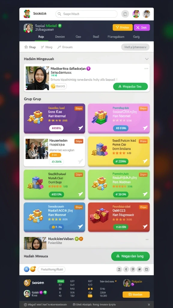 Karakter dengan kemampuan unik dan menawan.