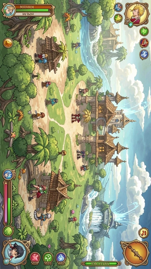 Fitur multiplayer yang memungkinkan kolaborasi dengan teman.