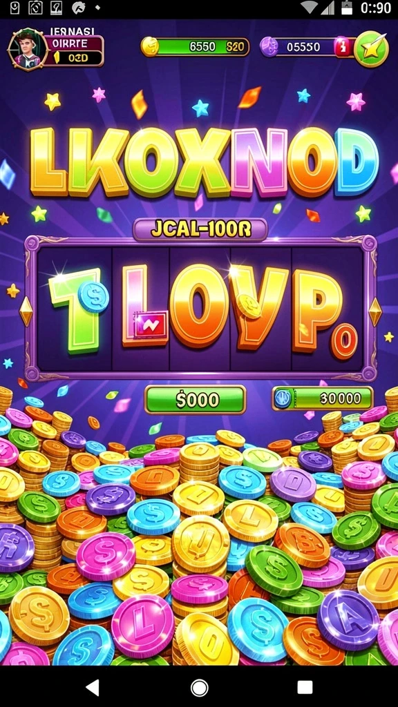 Tampilan utama game F08 yang menarik.