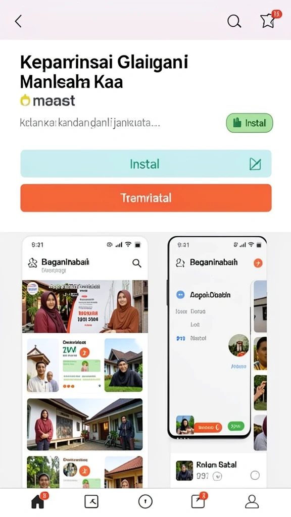 Menampilkan antarmuka yang modern dan menarik.