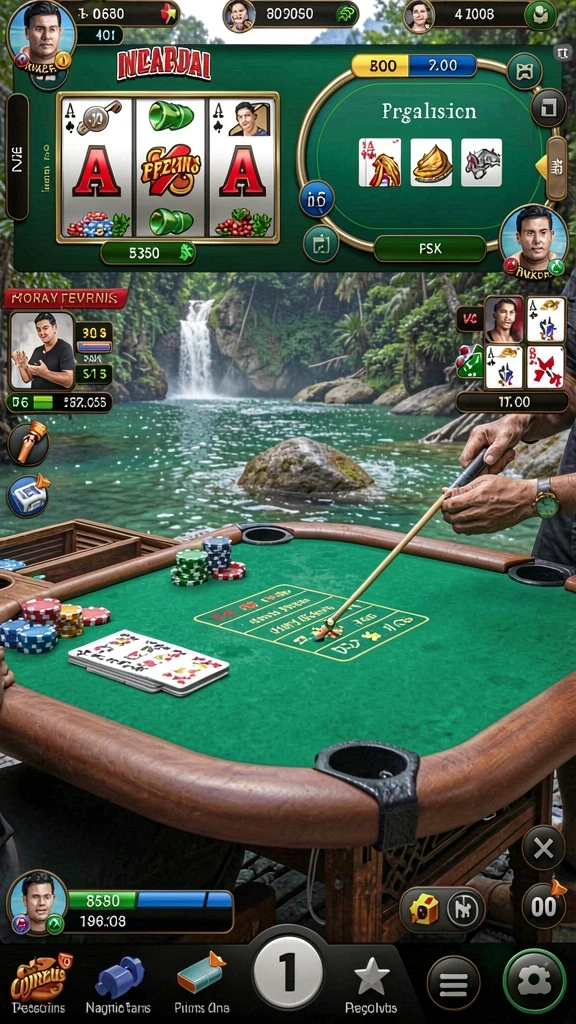 Screenshot menunjukkan mode multiplayer yang seru.