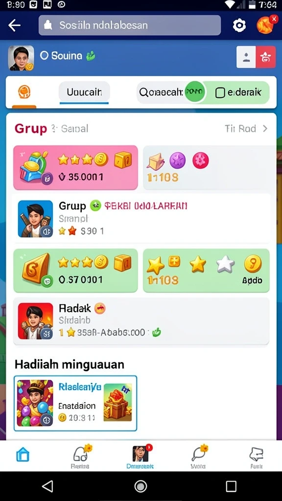 Level menantang dengan desain kreatif.