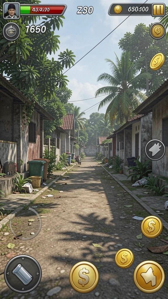 Pengalaman seru saat menghadapi tantangan dalam game.