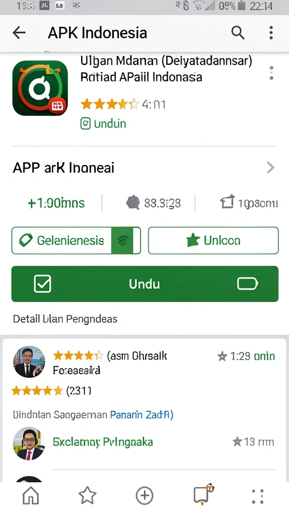 Menu navigasi yang sederhana dan mudah digunakan.