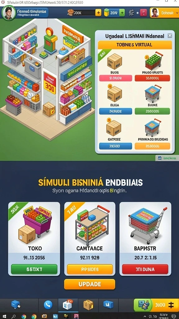 Tangkap layar memperlihatkan salah satu level yang menantang dalam IND777.