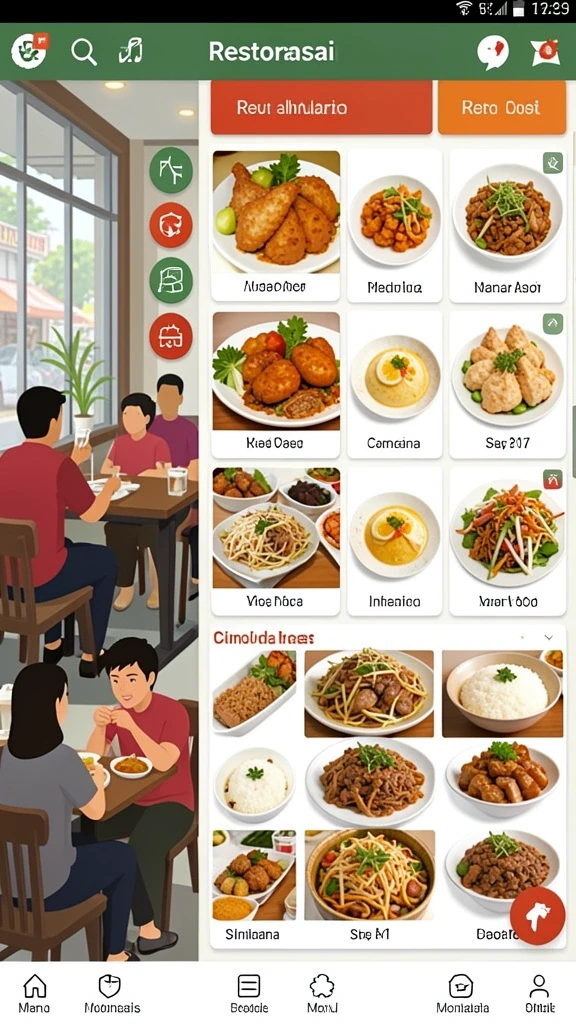 Karakter unik yang bisa kamu pilih dan tingkatkan.