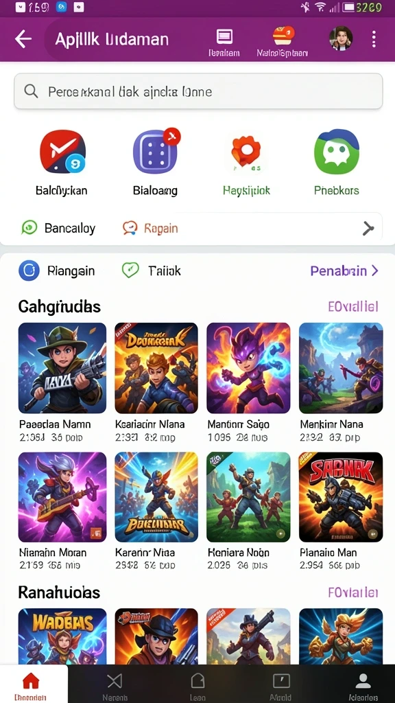 Tampilan awal aplikasi JURAGANKOIN99 yang menarik dan user-friendly.