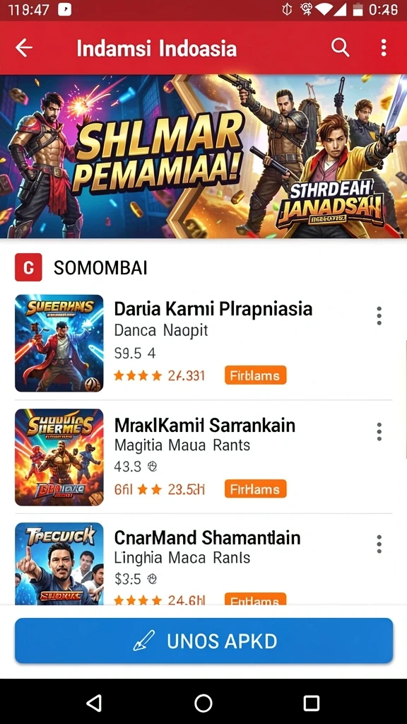 Mode permainan yang beragam dan menyenangkan.