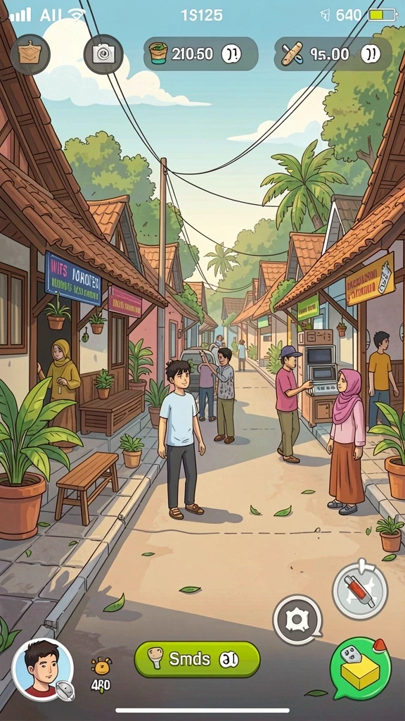 Tantangan seru di berbagai level permainan.