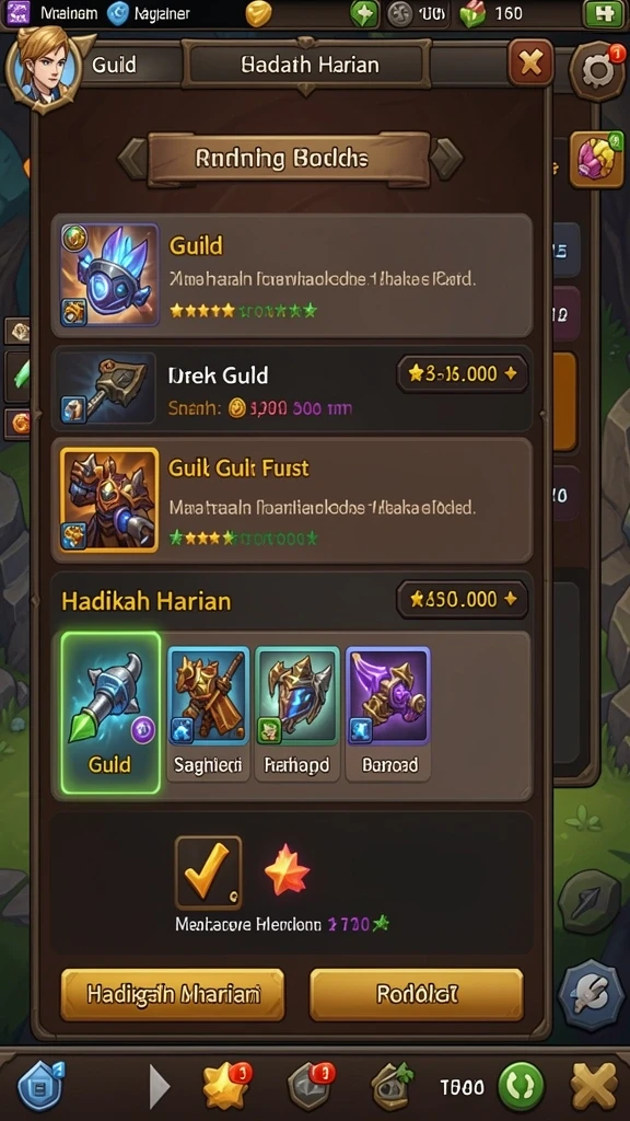 Visual gameplay KATAKWIN yang memukau.