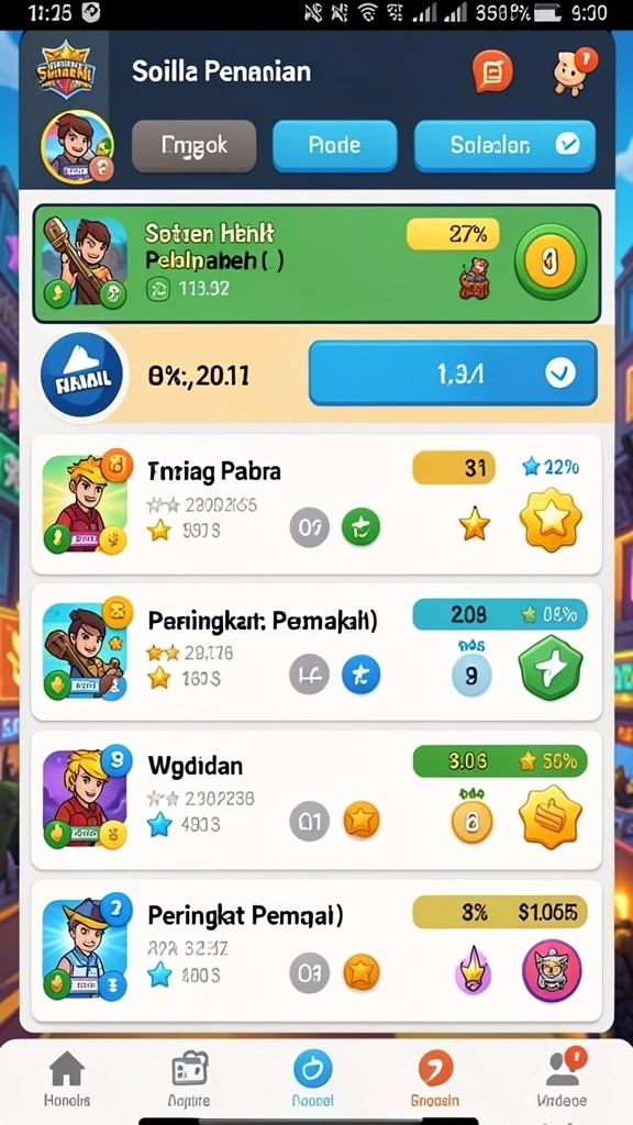 Screenshot menunjukkan interaksi pemain dengan objek misterius.