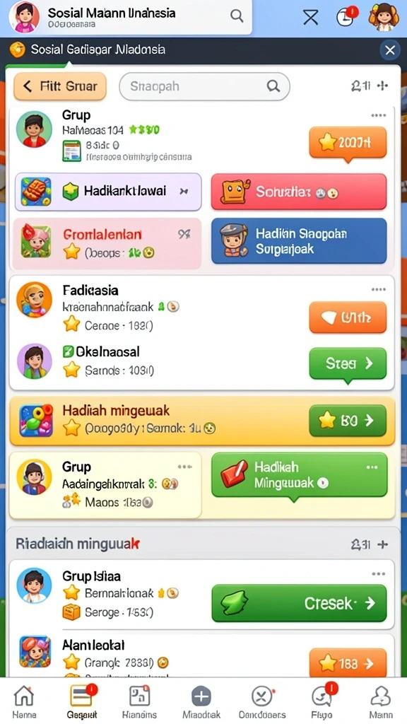 Tampilan antarmuka pengguna yang menarik dan mudah dinavigasi.