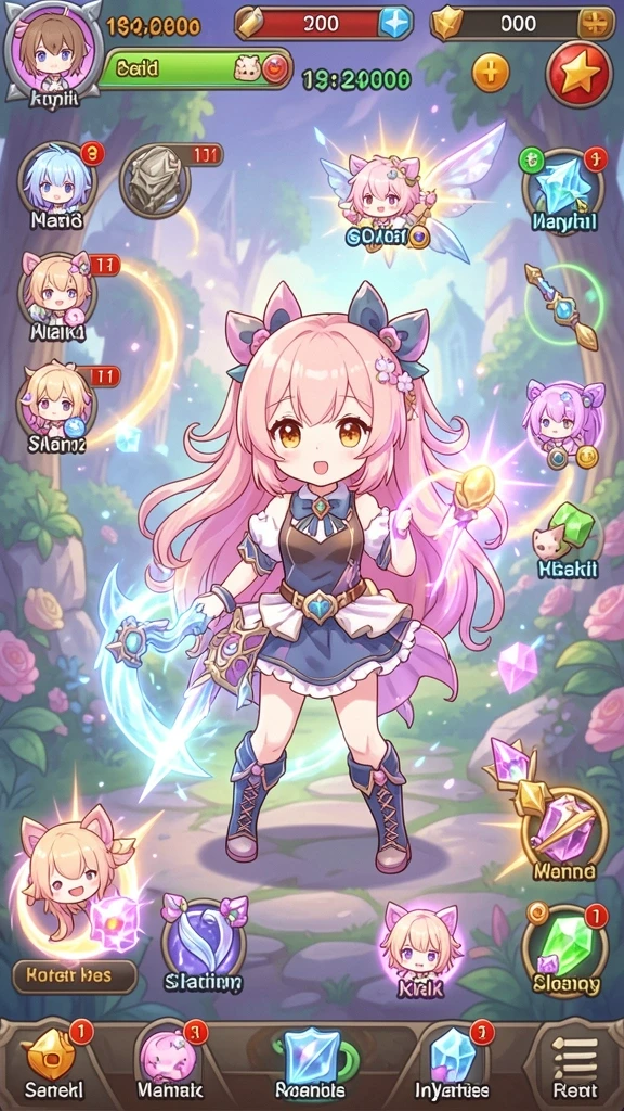 Mini game yang seru dan menghibur.
