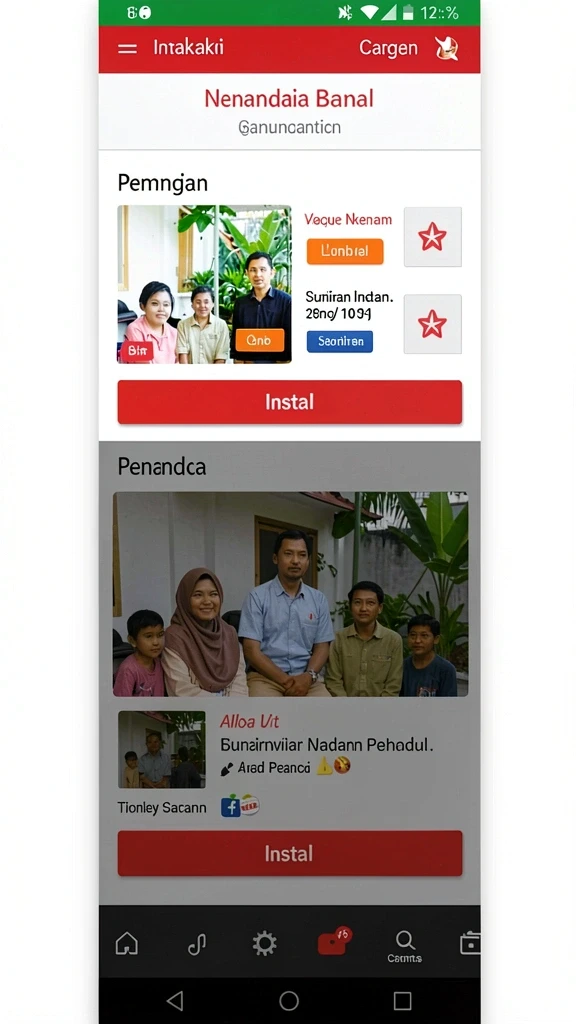 Momen menarik saat live draw berlangsung.