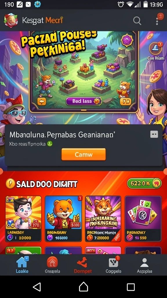 Tampilan antarmuka yang menarik dan mudah digunakan.