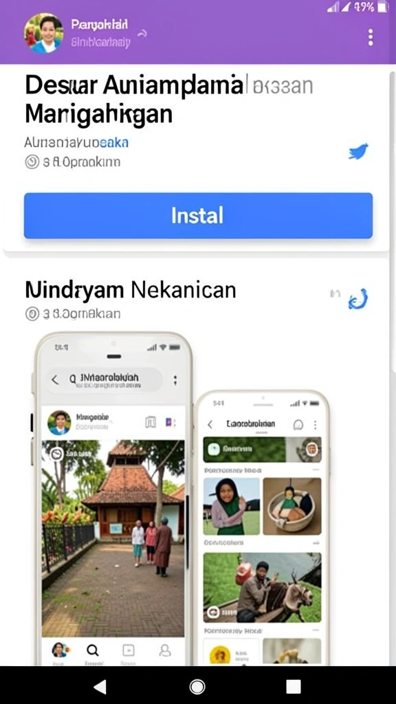 Tampilan antarmuka yang menarik dan mudah digunakan.
