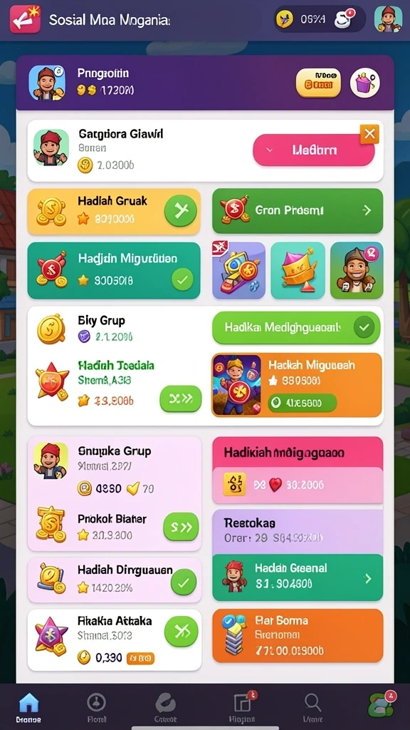 Mode multiplayer yang memungkinkan kompetisi seru dengan teman.