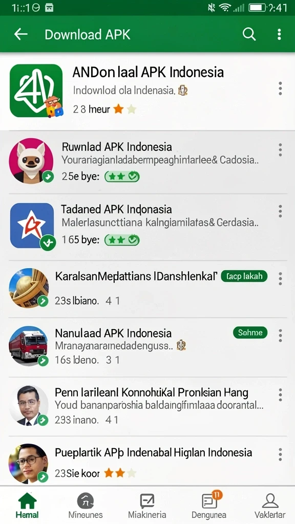 Tampilan antarmuka yang user-friendly dan menarik.