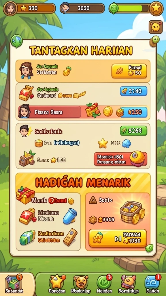 Screenshot menunjukkan tampilan awal aplikasi PALU4D yang menarik.