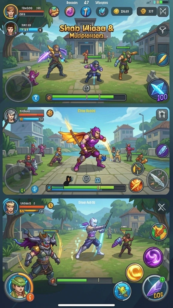 Level menantang dengan visual yang memukau.