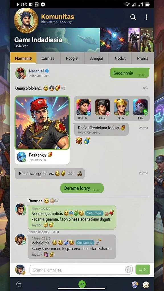 Fitur sosial yang memungkinkan kompetisi di antara pemain.