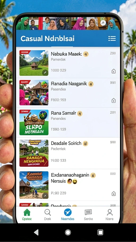 Screenshot menampilkan fitur bonus pendaftaran yang menggiurkan.