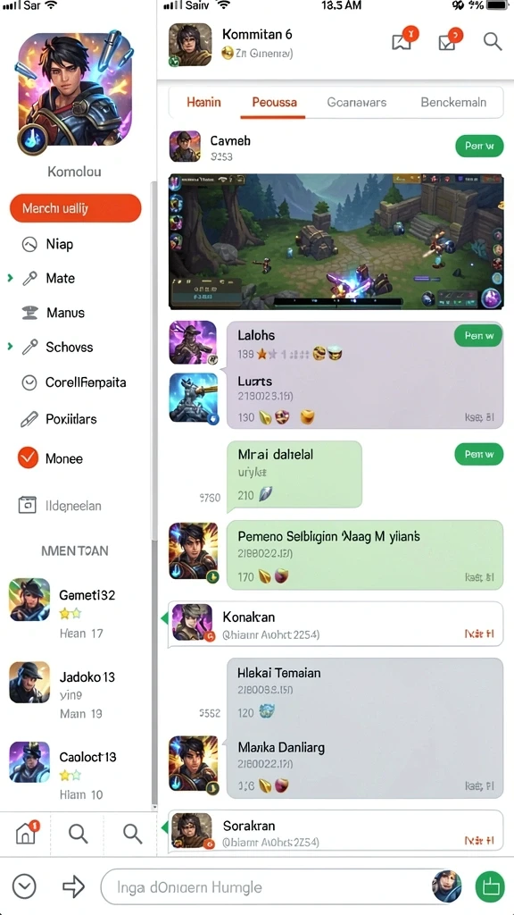 Screenshot memperlihatkan antarmuka pengguna yang intuitif.