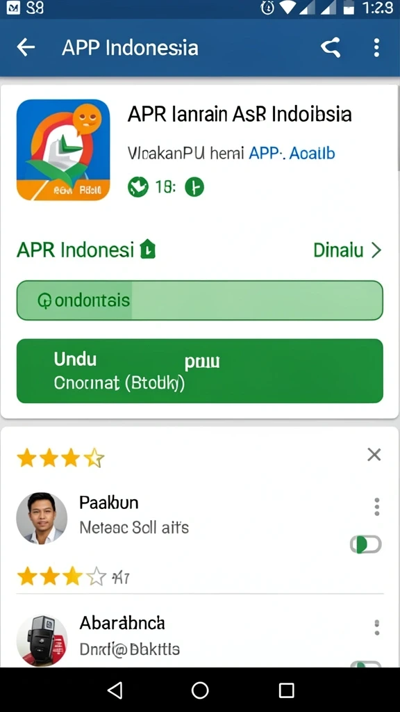 Aksi menarik di dalam game.