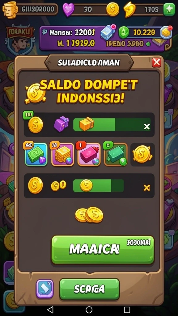 Pengalaman bermain yang mendebarkan dan adiktif.