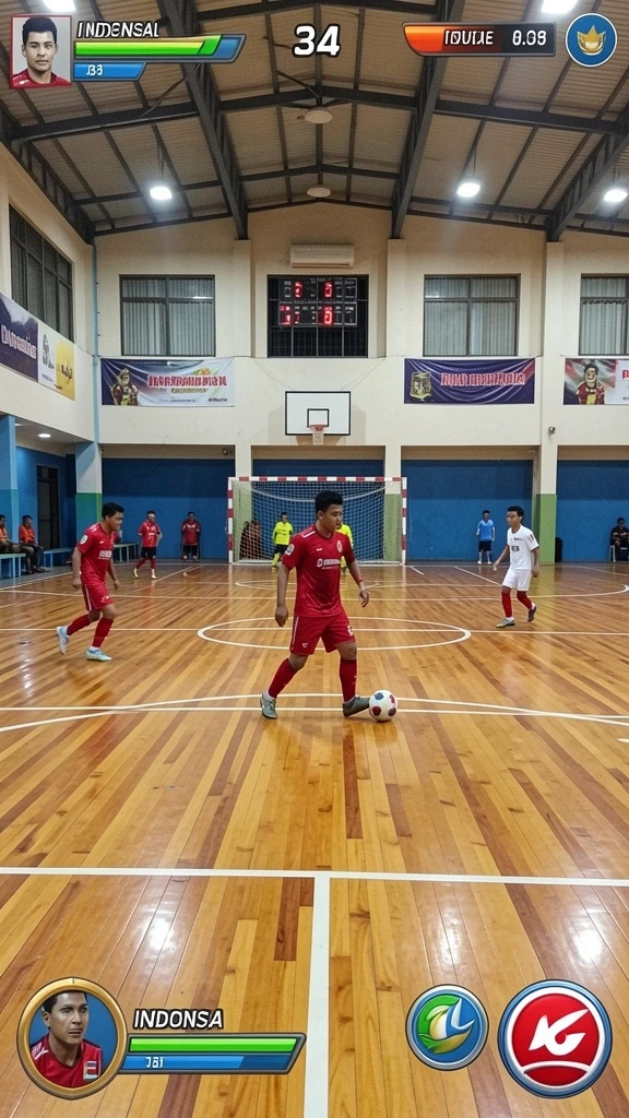 Tampilan antarmuka pengguna yang bersih dan menarik.