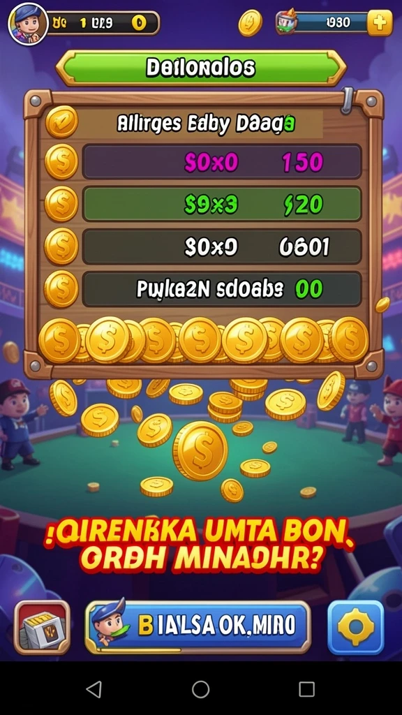 Berbagai tantangan seru menanti para pemain.