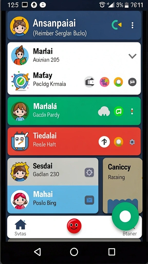 Tampilan awal yang menarik dan mudah dinavigasi.