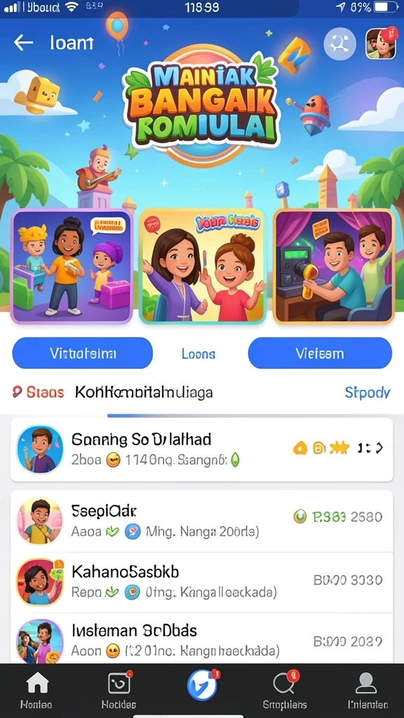 Tangkapan layar momen mendebarkan dalam permainan.