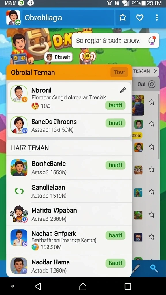 Misi seru yang menantang dan beragam.